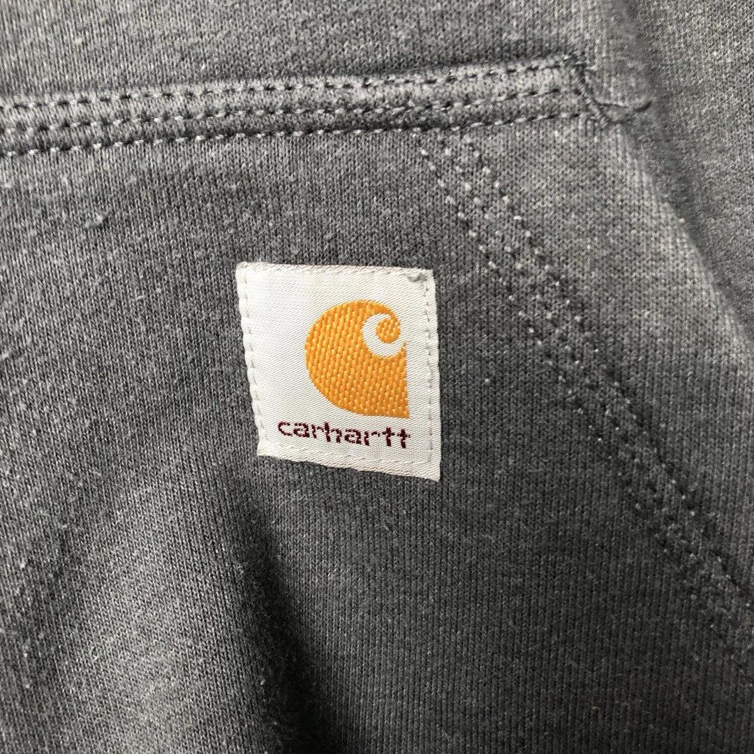 Carhartt Loose Fit Sweat Pullover Hoodie, Men's M Size cotton gray type Vintage Second Hand
