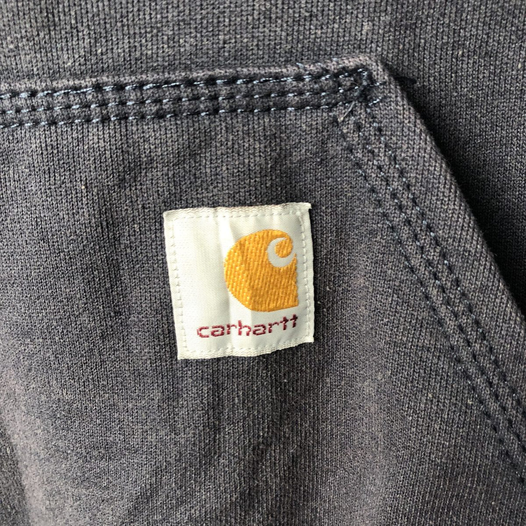 Carhartt Loose Fit Sweat Pullover Hoodie, Men's M Size cotton navy blue type Vintage Second Hand