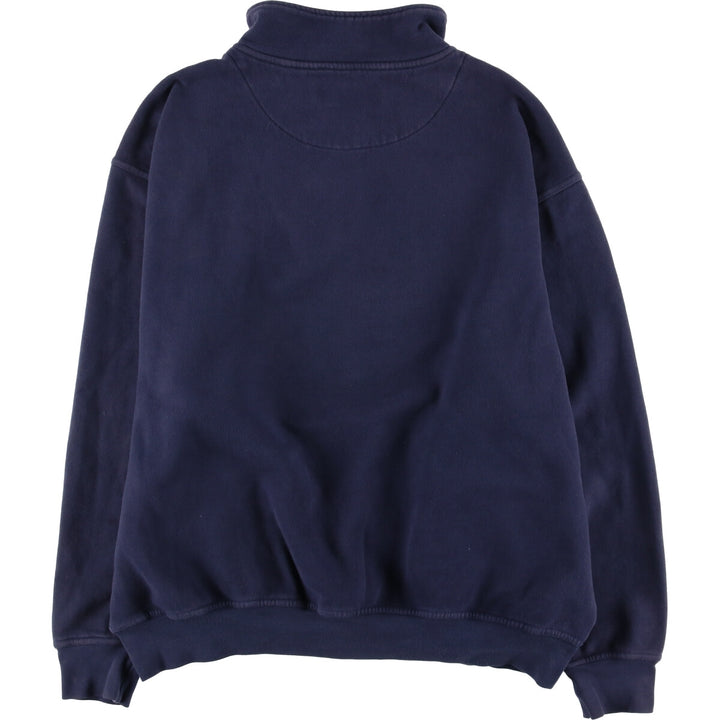 2000'S Nike Golf Half-Zip Sweatshirt, Men's Size XL cotton navy blue type Vintage Second Hand