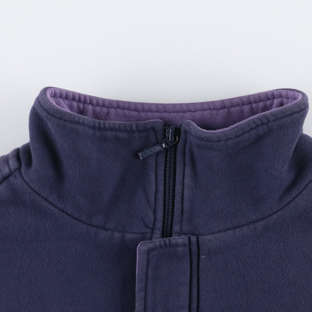 2000'S Nike Golf Half-Zip Sweatshirt, Men's Size XL cotton navy blue type Vintage Second Hand