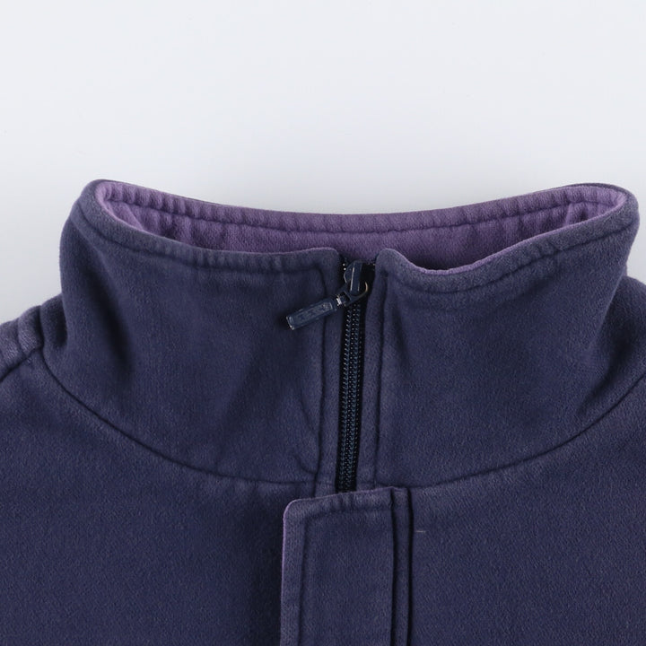 2000'S Nike Golf Half-Zip Sweatshirt, Men's Size XL cotton navy blue type Vintage Second Hand
