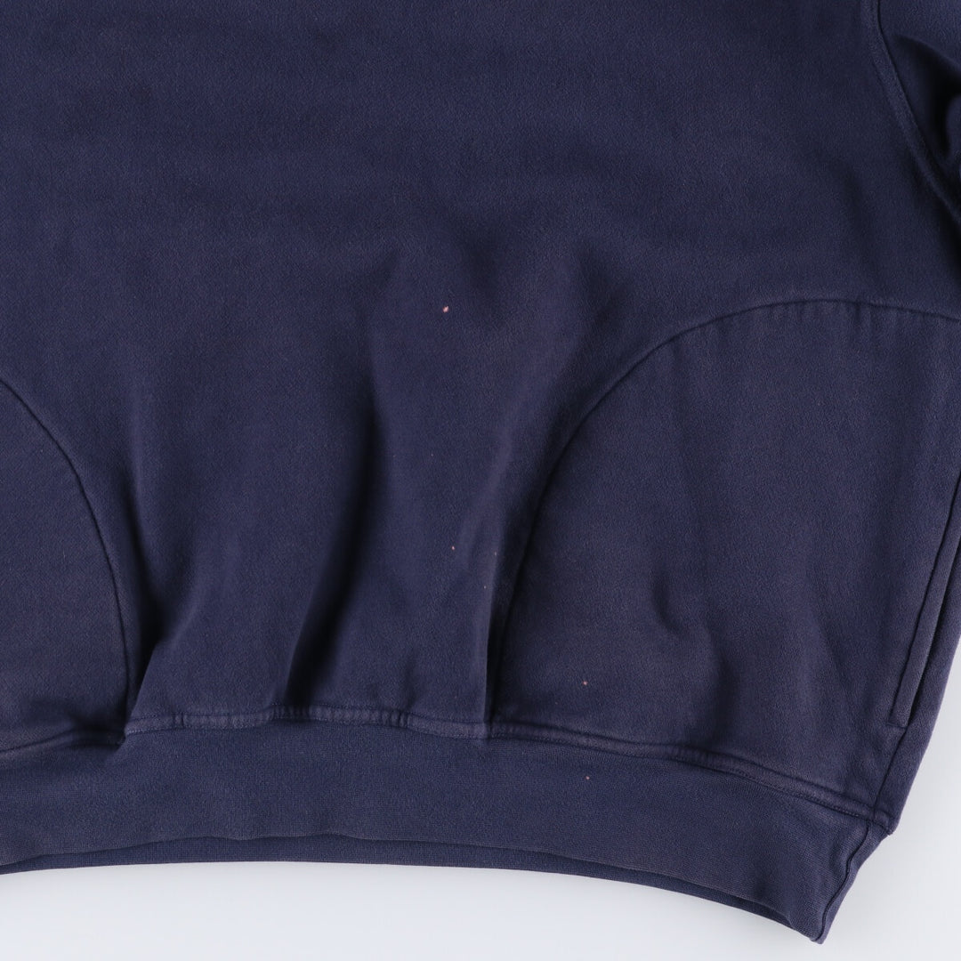 2000'S Nike Golf Half-Zip Sweatshirt, Men's Size XL cotton navy blue type Vintage Second Hand