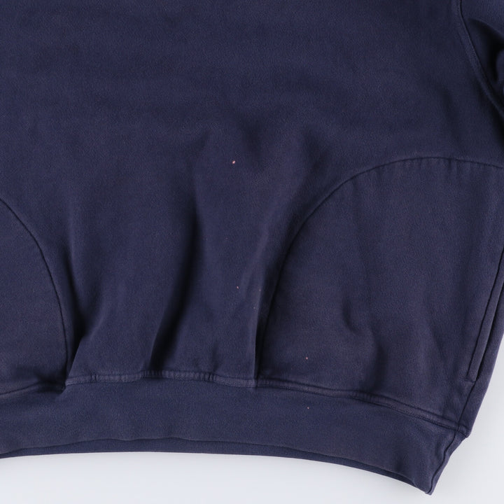2000'S Nike Golf Half-Zip Sweatshirt, Men's Size XL cotton navy blue type Vintage Second Hand