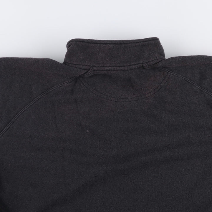 Carhartt Relaxed Fit Half-Zip Sweatshirt, Men's XL cotton black type Vintage Second Hand