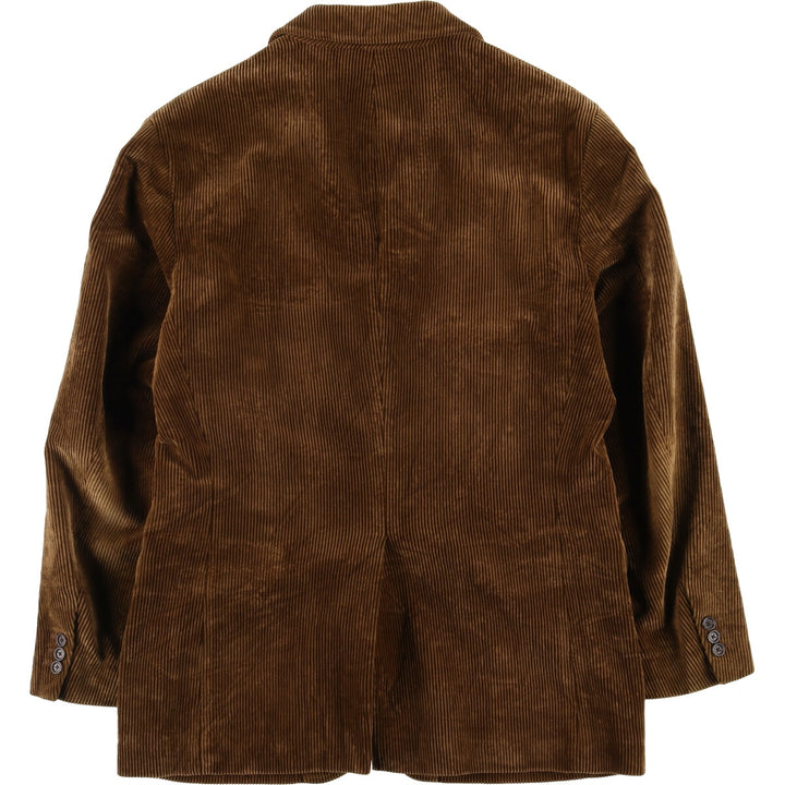 Ralph Lauren POLO by Ralph Lauren Corduroy Tailored Jacket, Men's Size Medium cotton brown type Vintage Second Hand