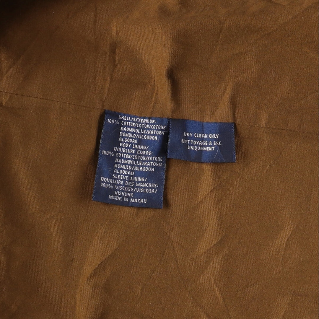 Ralph Lauren POLO by Ralph Lauren Corduroy Tailored Jacket, Men's Size Medium cotton brown type Vintage Second Hand