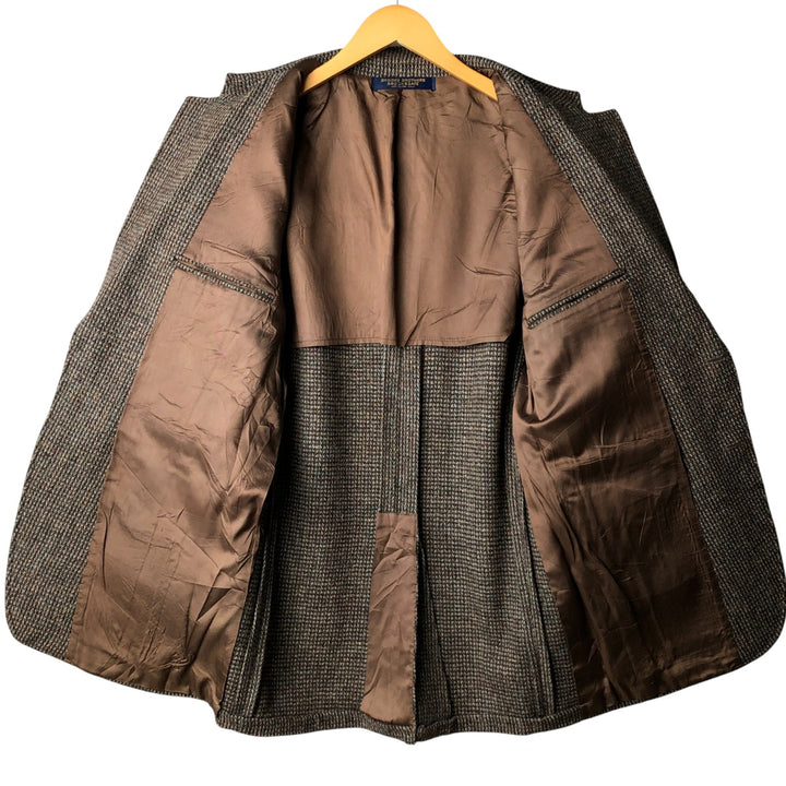 Vintage 1980s-1990'S Brooks Brothers BROOKSGATE tailored jacket, men's size M unclear brown type Vintage Second Hand