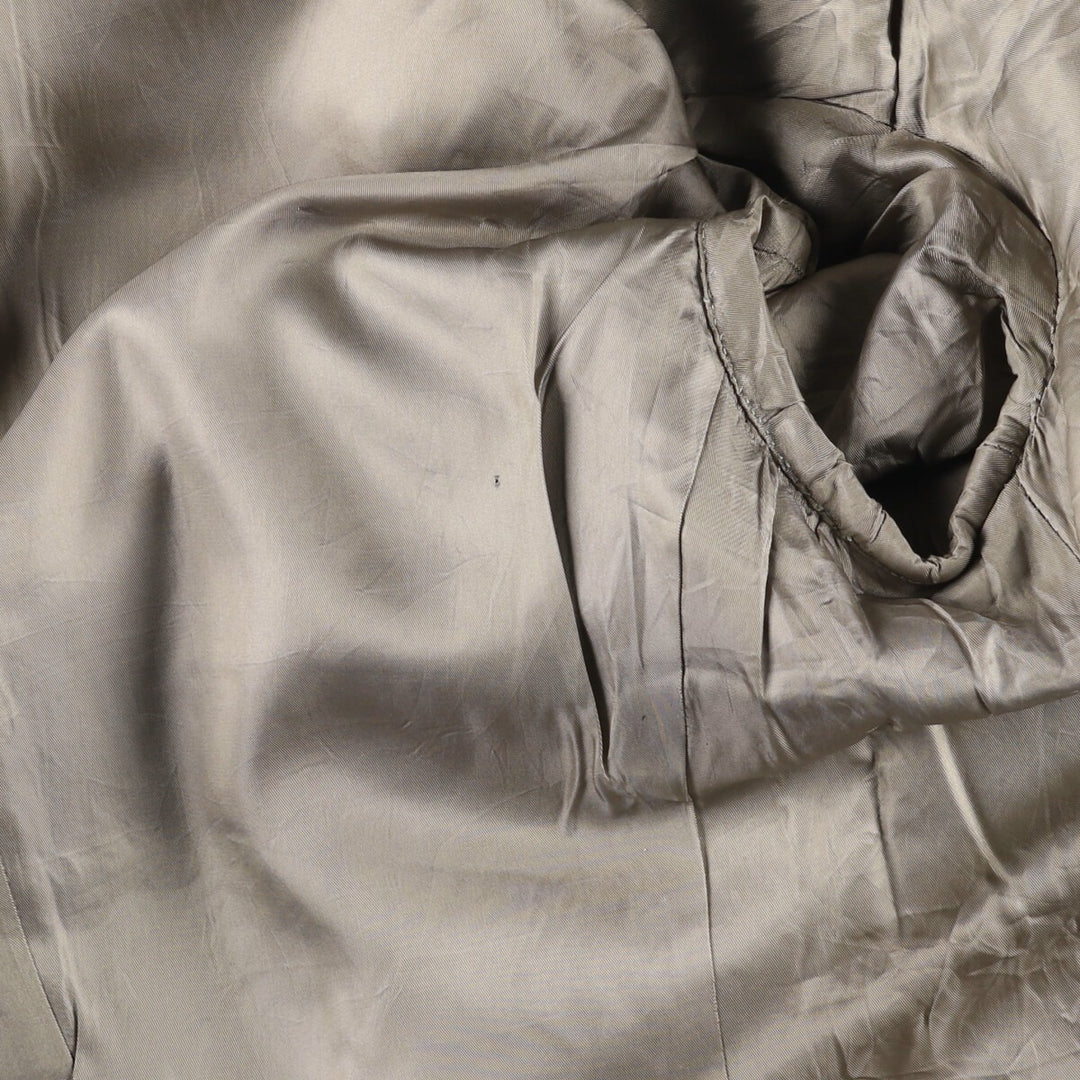 Vintage 1980s-1990'S Ralph Lauren Polo University herringbone tailored jacket, size M, men's wool gray type Vintage Second Hand