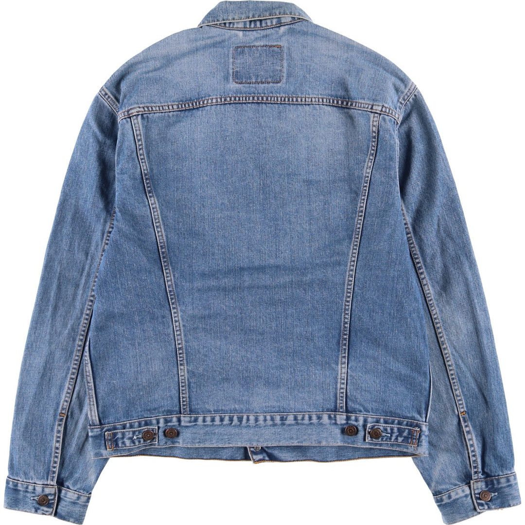 2000'S Levi's 70550-0414 Euro Model Denim Jacket, Men's Size L cotton blue type Vintage Second Hand