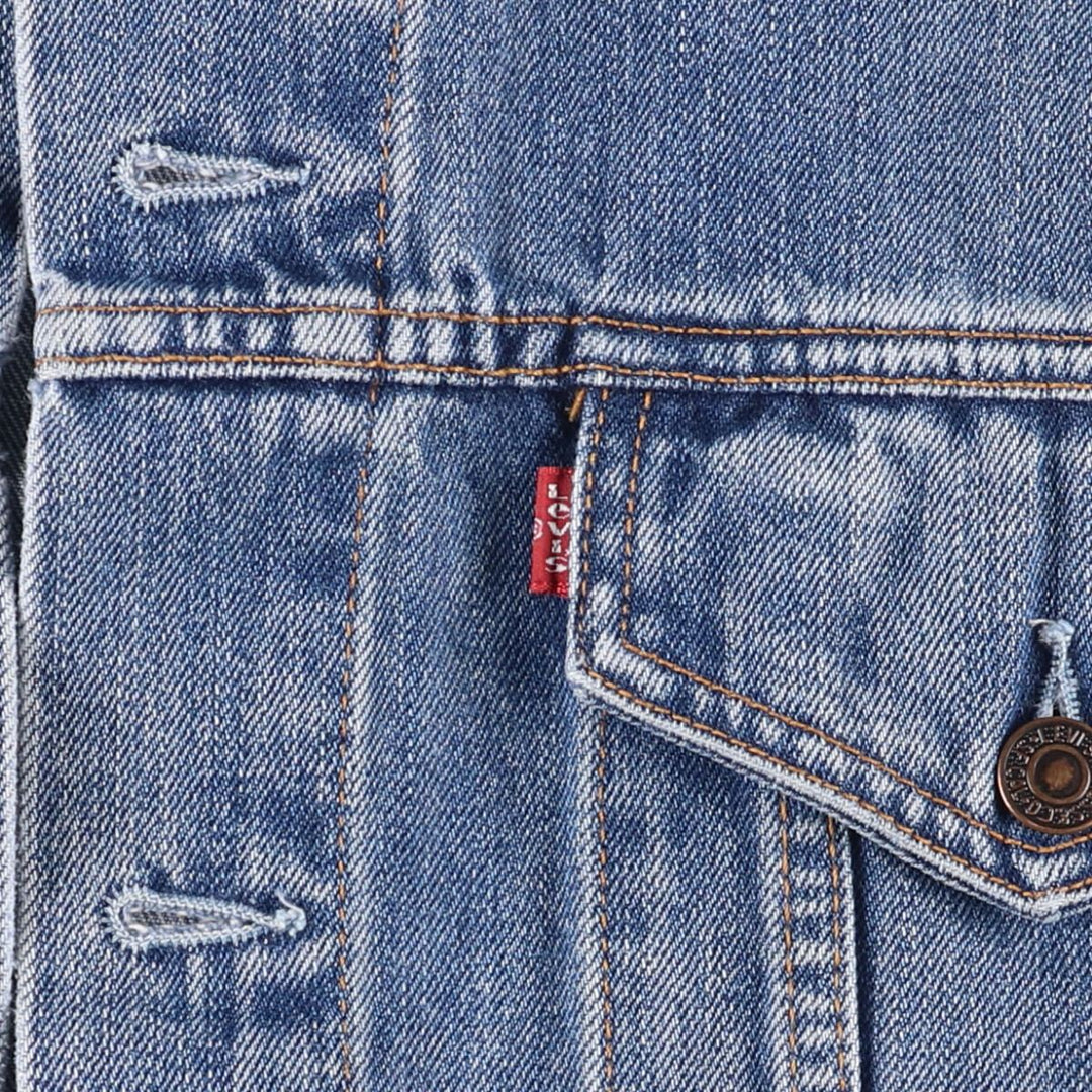 2000'S Levi's 70550-0414 Euro Model Denim Jacket, Men's Size L cotton blue type Vintage Second Hand