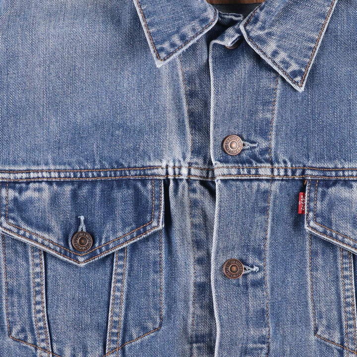 2000'S Levi's 70550-0414 Euro Model Denim Jacket, Men's Size L cotton blue type Vintage Second Hand