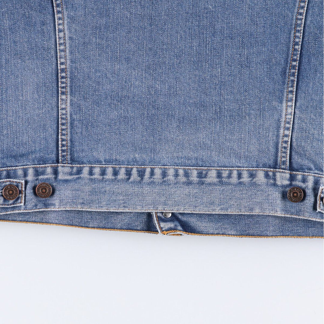 2000'S Levi's 70550-0414 Euro Model Denim Jacket, Men's Size L cotton blue type Vintage Second Hand