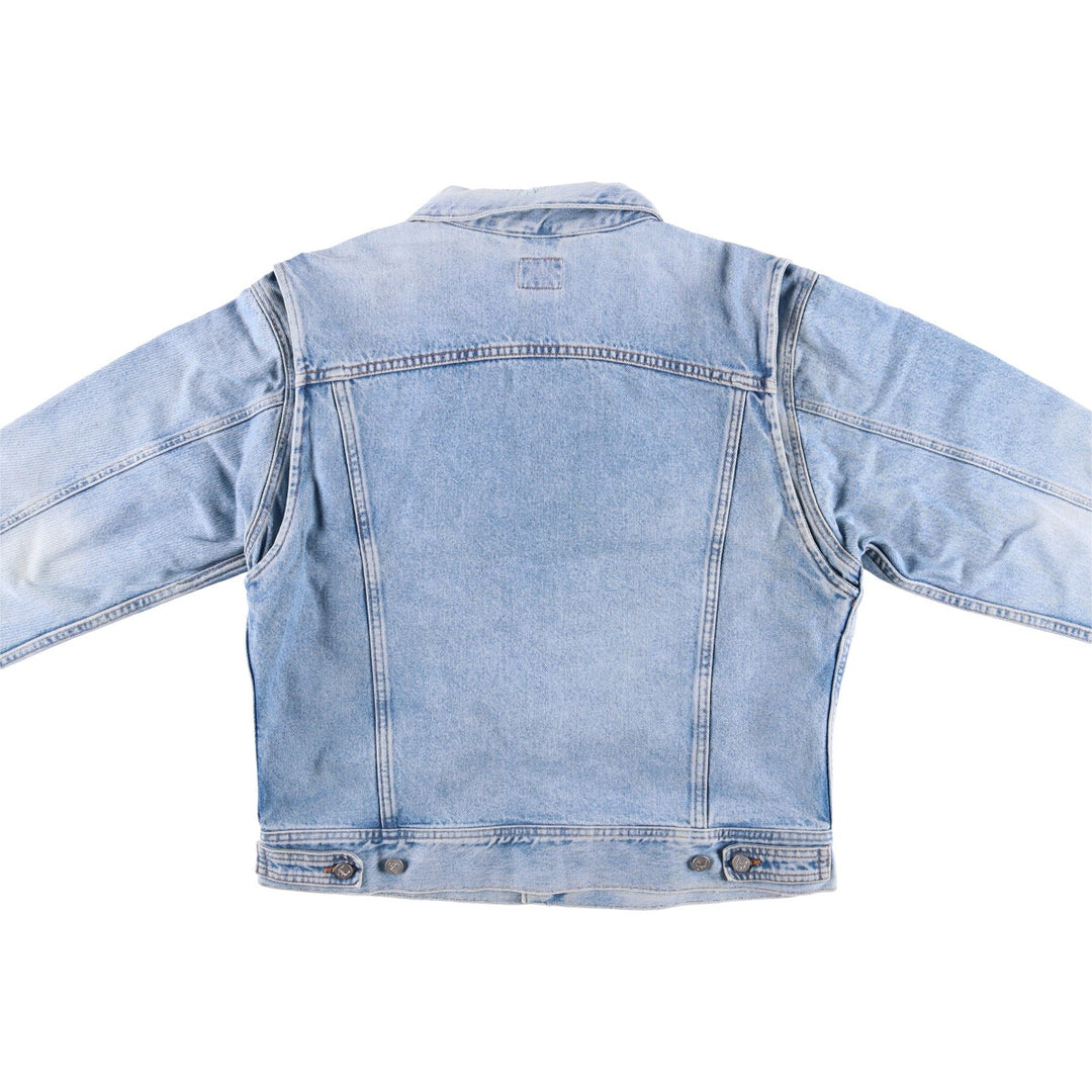 90'S Calvin Klein Jeans Denim Jacket, Made in USA, Men's Size XL, Vintage cotton blue type Vintage Second Hand