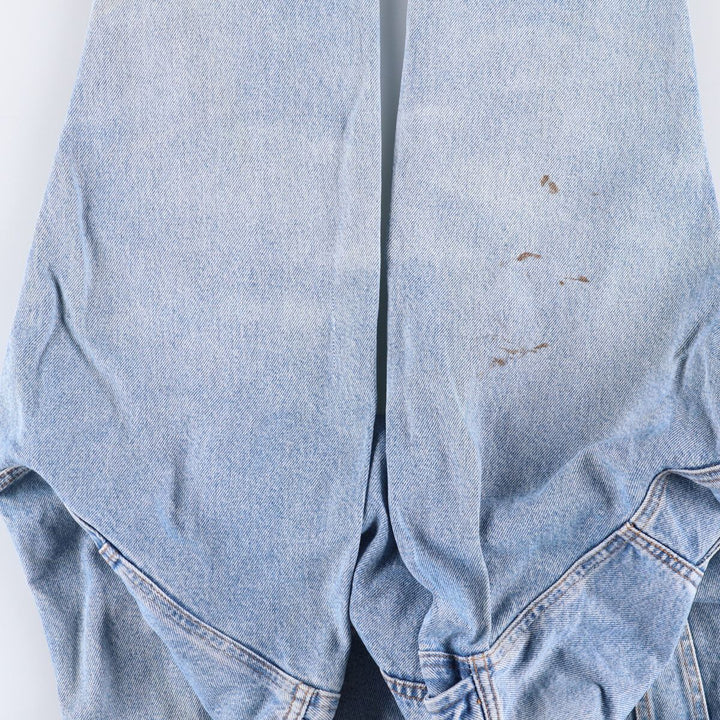 90'S Calvin Klein Jeans Denim Jacket, Made in USA, Men's Size XL, Vintage cotton blue type Vintage Second Hand