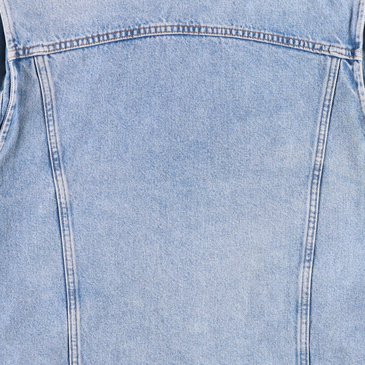 90'S Calvin Klein Jeans Denim Jacket, Made in USA, Men's Size XL, Vintage cotton blue type Vintage Second Hand