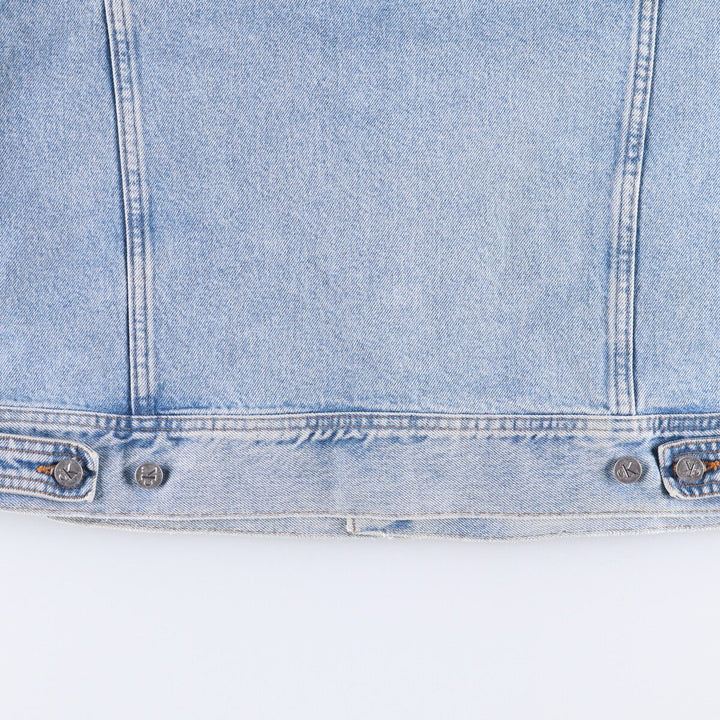 90'S Calvin Klein Jeans Denim Jacket, Made in USA, Men's Size XL, Vintage cotton blue type Vintage Second Hand