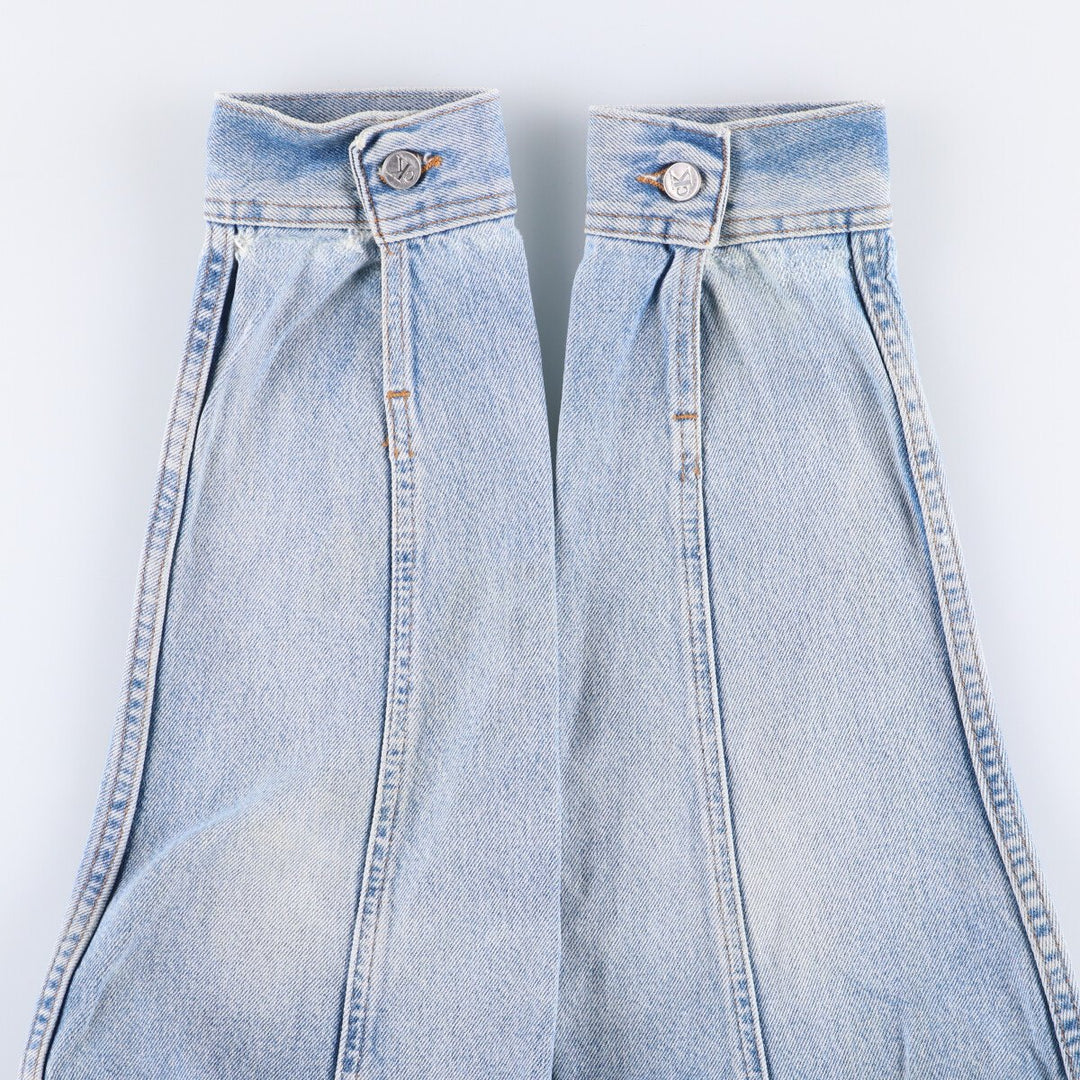 90'S Calvin Klein Jeans Denim Jacket, Made in USA, Men's Size XL, Vintage cotton blue type Vintage Second Hand