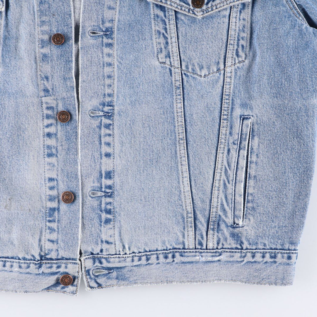 90'S Levi's 70503-0215 Denim Jacket, Men's XXL, Vintage cotton blue type Vintage Second Hand