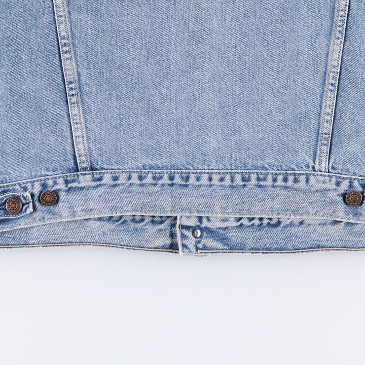 90'S Levi's 70503-0215 Denim Jacket, Men's XXL, Vintage cotton blue type Vintage Second Hand