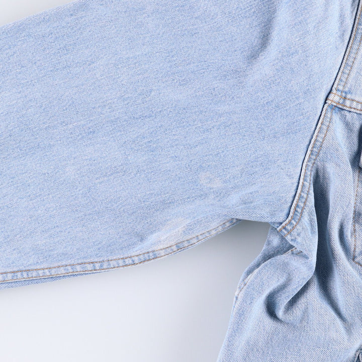 90'S Levi's 70503-0447 Denim Jacket, Men's XXL, Vintage cotton blue type Vintage Second Hand