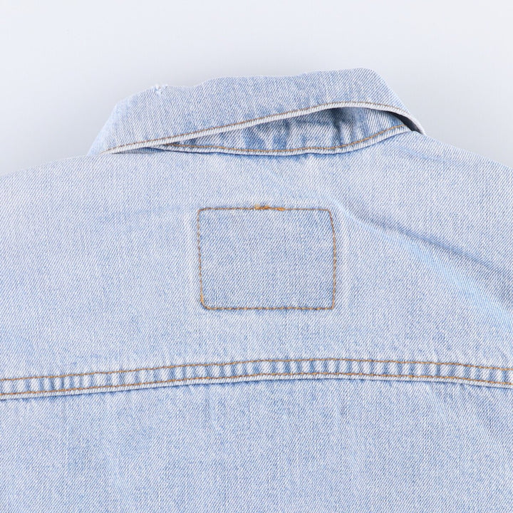 90'S Levi's 70503-0447 Denim Jacket, Men's XXL, Vintage cotton blue type Vintage Second Hand