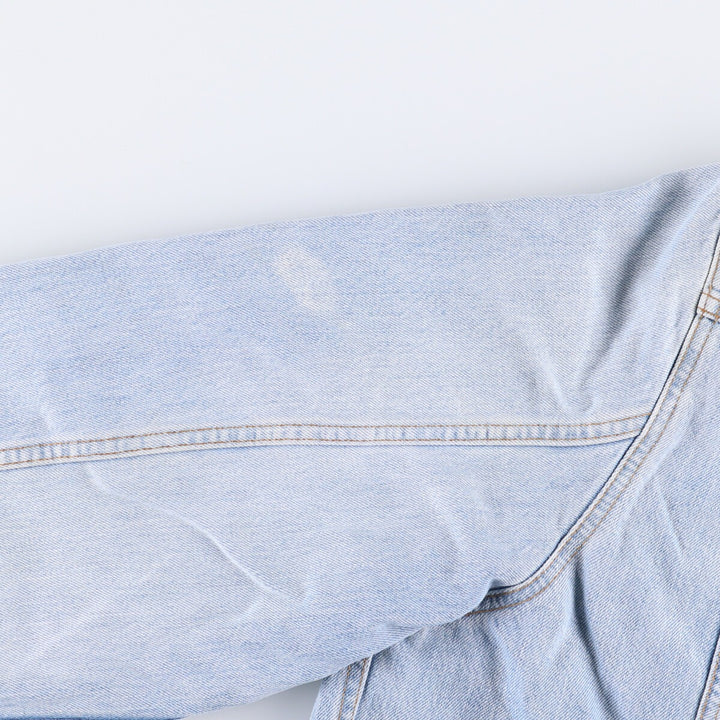 90'S Levi's 70503-0447 Denim Jacket, Men's XXL, Vintage cotton blue type Vintage Second Hand