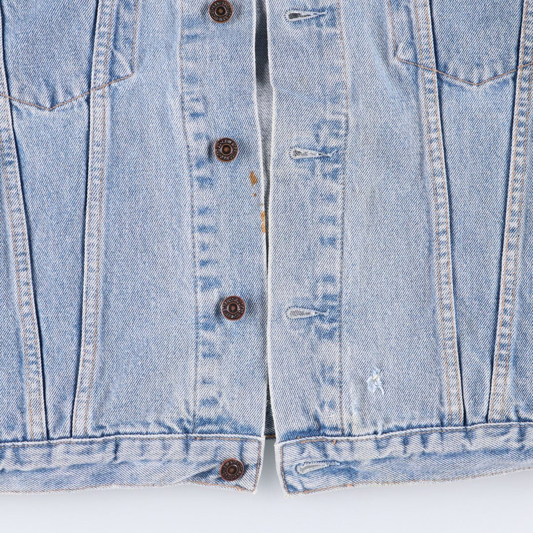 90'S Levi's 70503-0214 Denim Jacket, Men's Size Medium, Vintage cotton blue type Vintage Second Hand