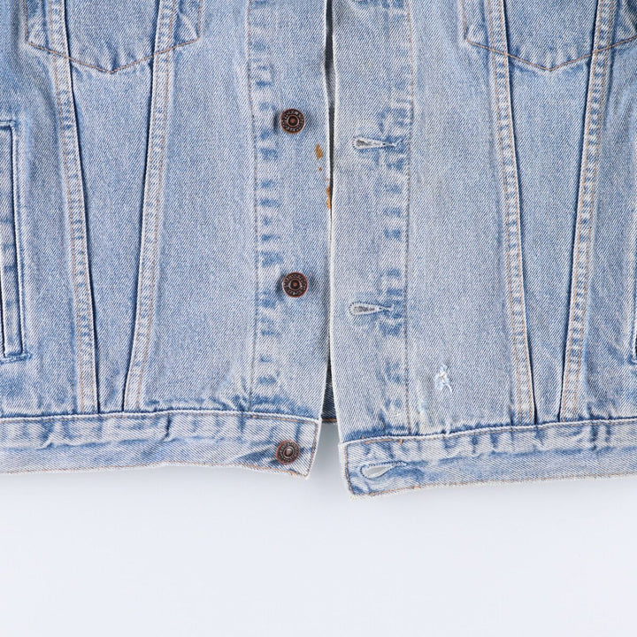 90'S Levi's 70503-0214 Denim Jacket, Men's Size Medium, Vintage cotton blue type Vintage Second Hand