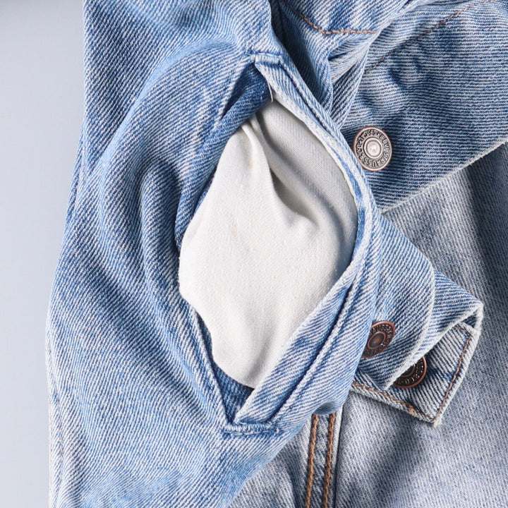 90'S Levi's 70503-0214 Denim Jacket, Men's Size Medium, Vintage cotton blue type Vintage Second Hand