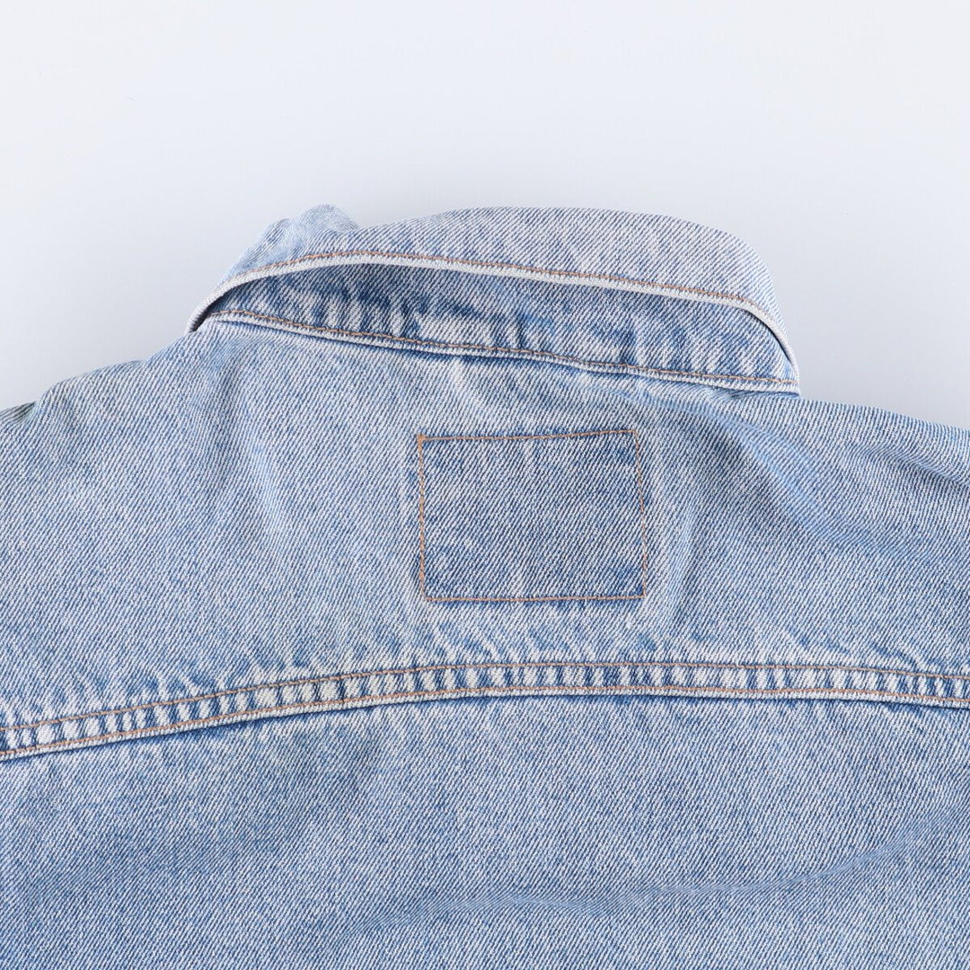 90'S Levi's 70503-0214 Denim Jacket, Men's Size Medium, Vintage cotton blue type Vintage Second Hand