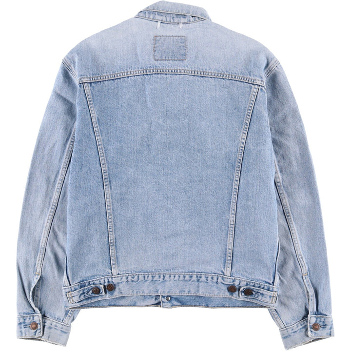 90'S Levi's 70503-0215 Denim Jacket, Men's Size Medium, Vintage cotton blue type Vintage Second Hand