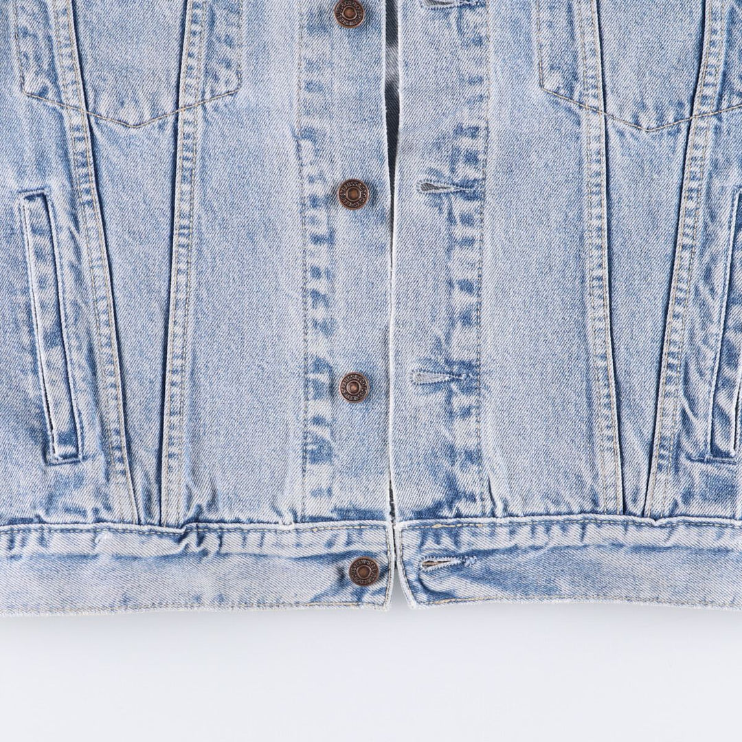 90'S Levi's 70503-0215 Denim Jacket, Men's Size Medium, Vintage cotton blue type Vintage Second Hand