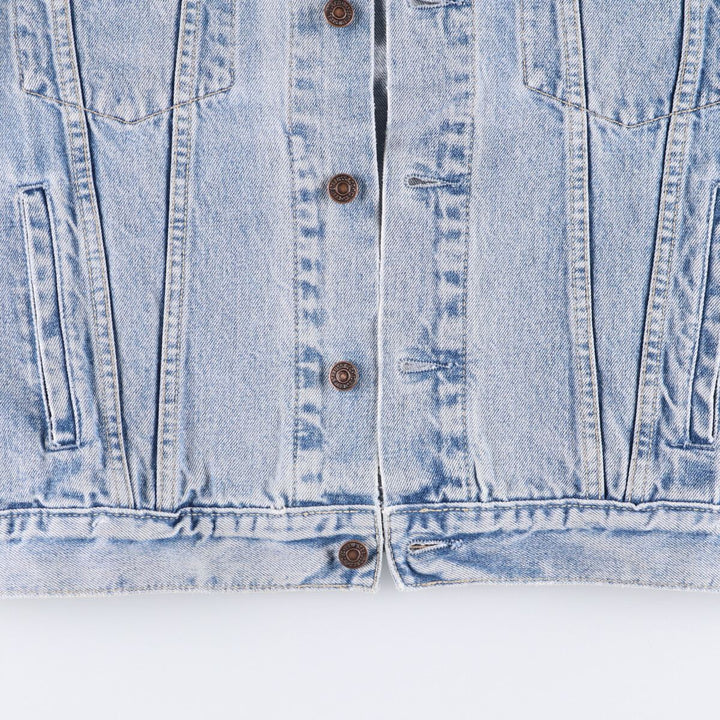 90'S Levi's 70503-0215 Denim Jacket, Men's Size Medium, Vintage cotton blue type Vintage Second Hand