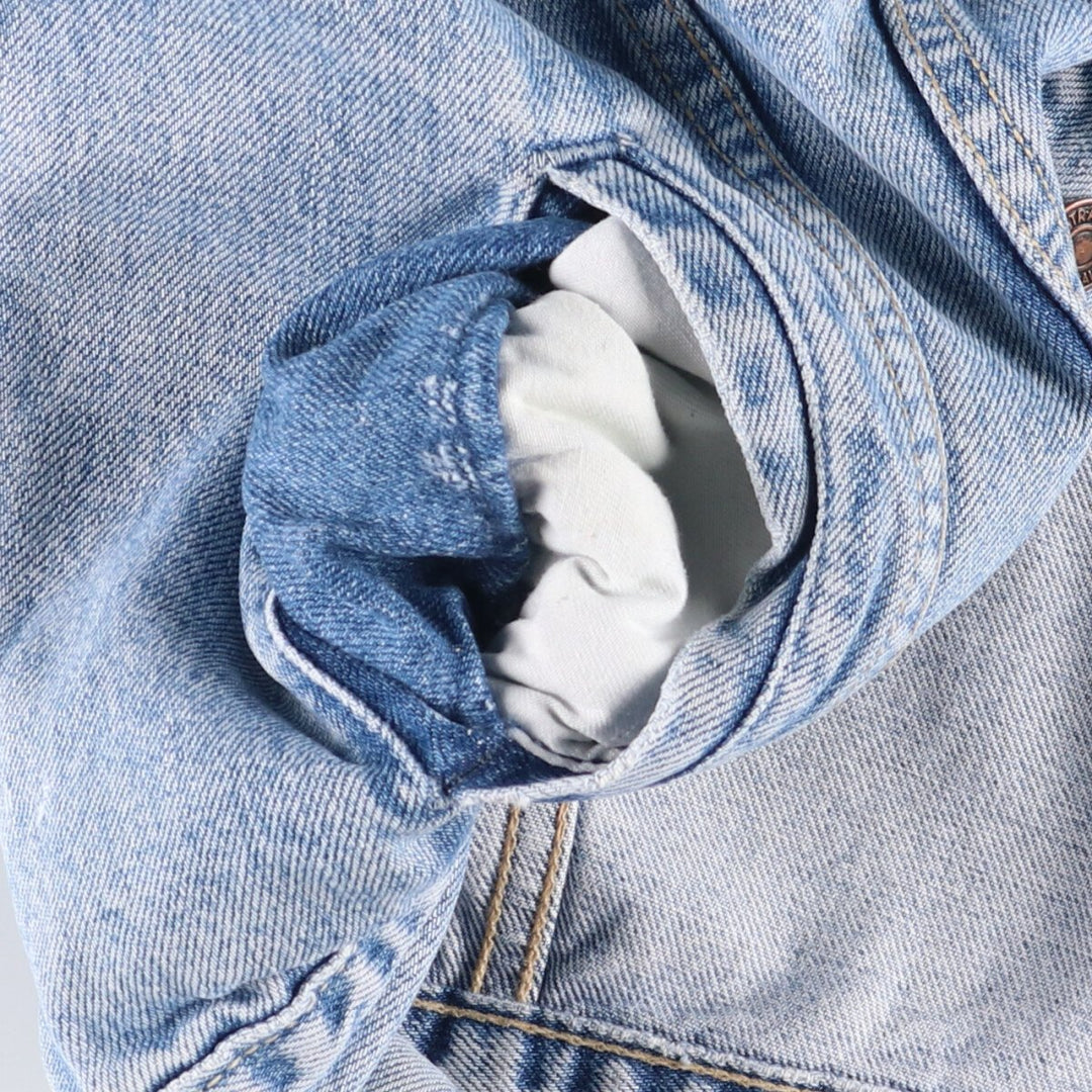 90'S Levi's 70503-0215 Denim Jacket, Men's Size Medium, Vintage cotton blue type Vintage Second Hand