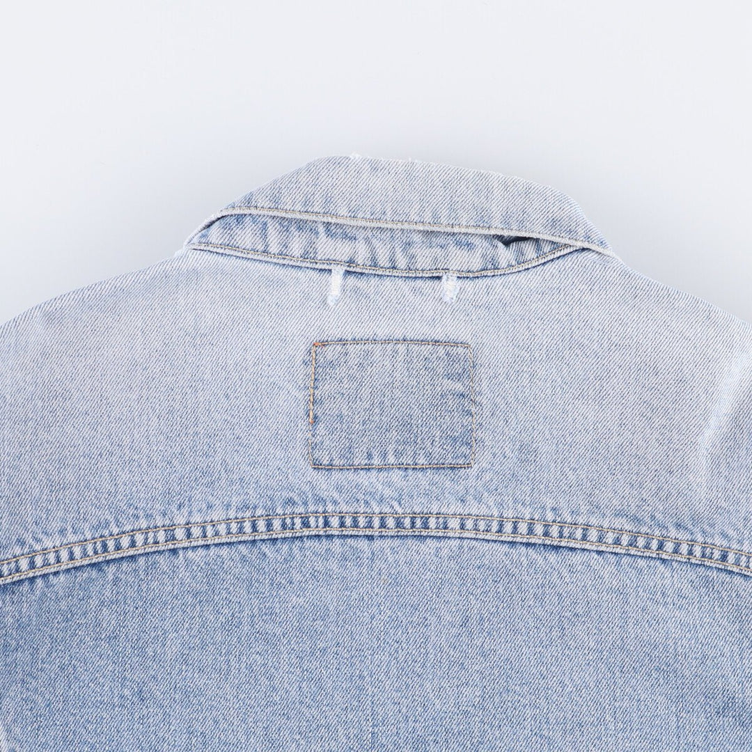 90'S Levi's 70503-0215 Denim Jacket, Men's Size Medium, Vintage cotton blue type Vintage Second Hand