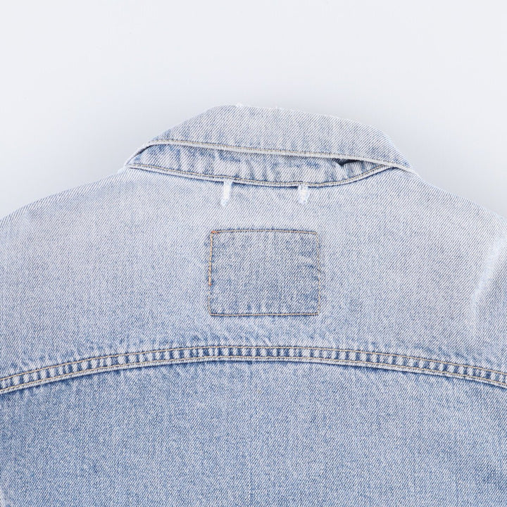 90'S Levi's 70503-0215 Denim Jacket, Men's Size Medium, Vintage cotton blue type Vintage Second Hand