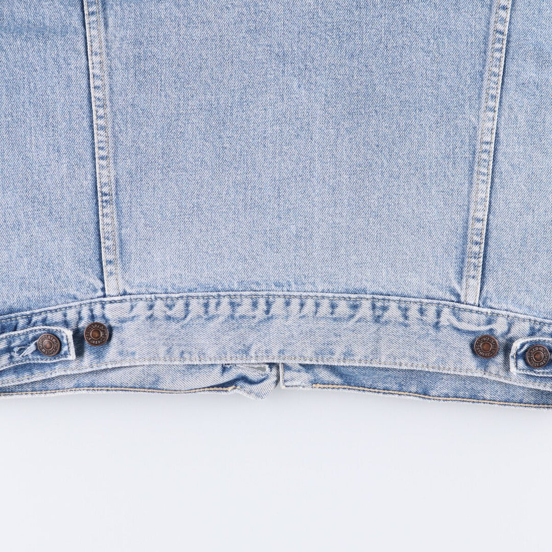 90'S Levi's 70503-0215 Denim Jacket, Men's Size Medium, Vintage cotton blue type Vintage Second Hand