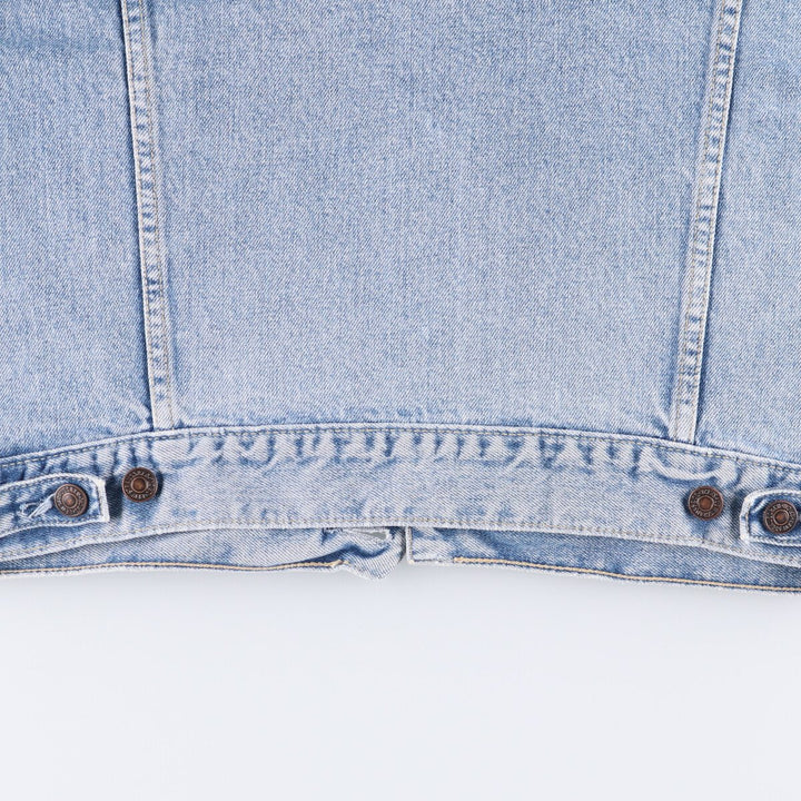 90'S Levi's 70503-0215 Denim Jacket, Men's Size Medium, Vintage cotton blue type Vintage Second Hand