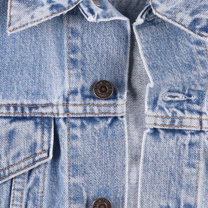 90'S Levi's 70503-0414 Euro Model Denim Jacket, Men's Size Medium, Vintage cotton blue type Vintage Second Hand