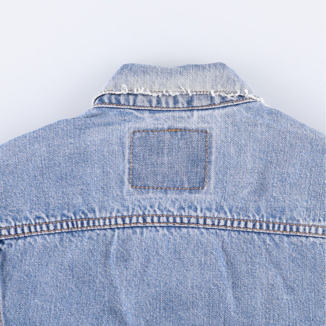 90'S Levi's 70503-0414 Euro Model Denim Jacket, Men's Size Medium, Vintage cotton blue type Vintage Second Hand