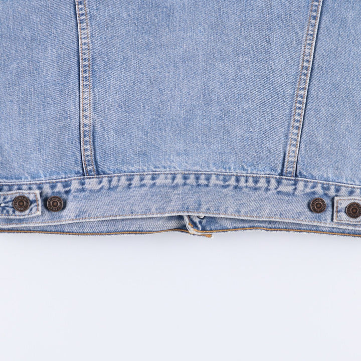 90'S Levi's 70503-0414 Euro Model Denim Jacket, Men's Size Medium, Vintage cotton blue type Vintage Second Hand