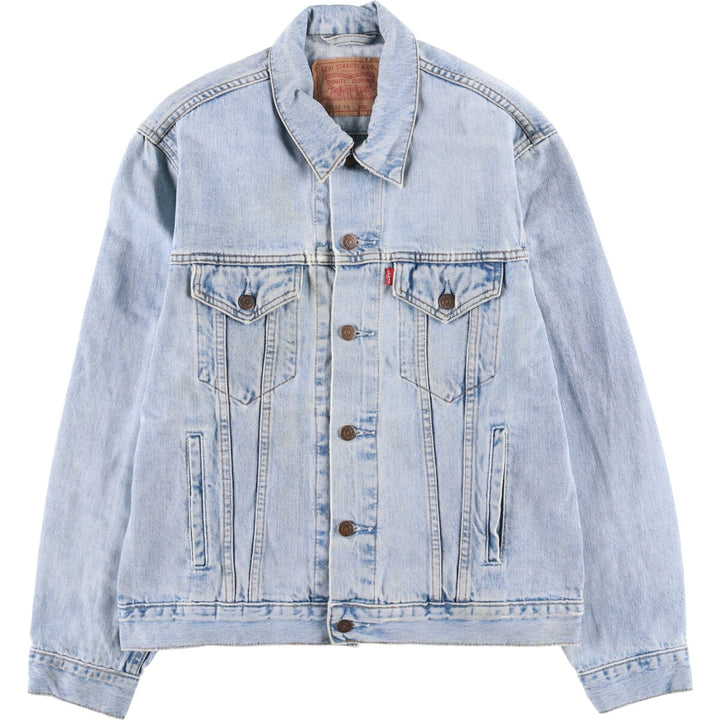 90'S Levi's 70503-0482 denim jacket, denim jacket, men's size M, vintage cotton blue type Vintage Second Hand