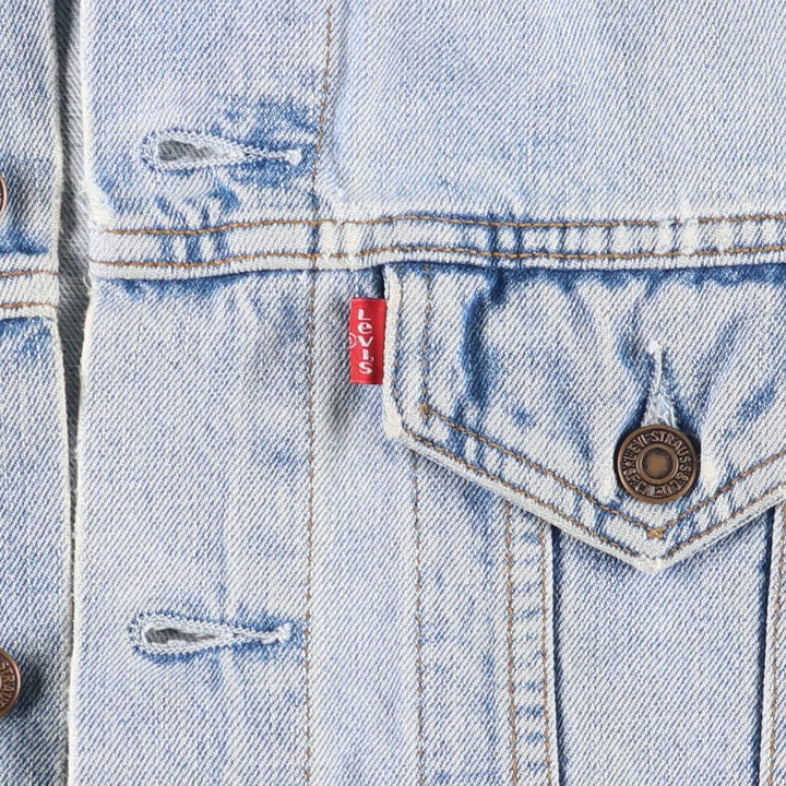 90'S Levi's 70503-0482 denim jacket, denim jacket, men's size M, vintage cotton blue type Vintage Second Hand