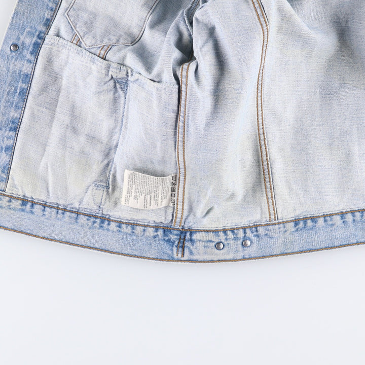 90'S Levi's 70503-0482 denim jacket, denim jacket, men's size M, vintage cotton blue type Vintage Second Hand