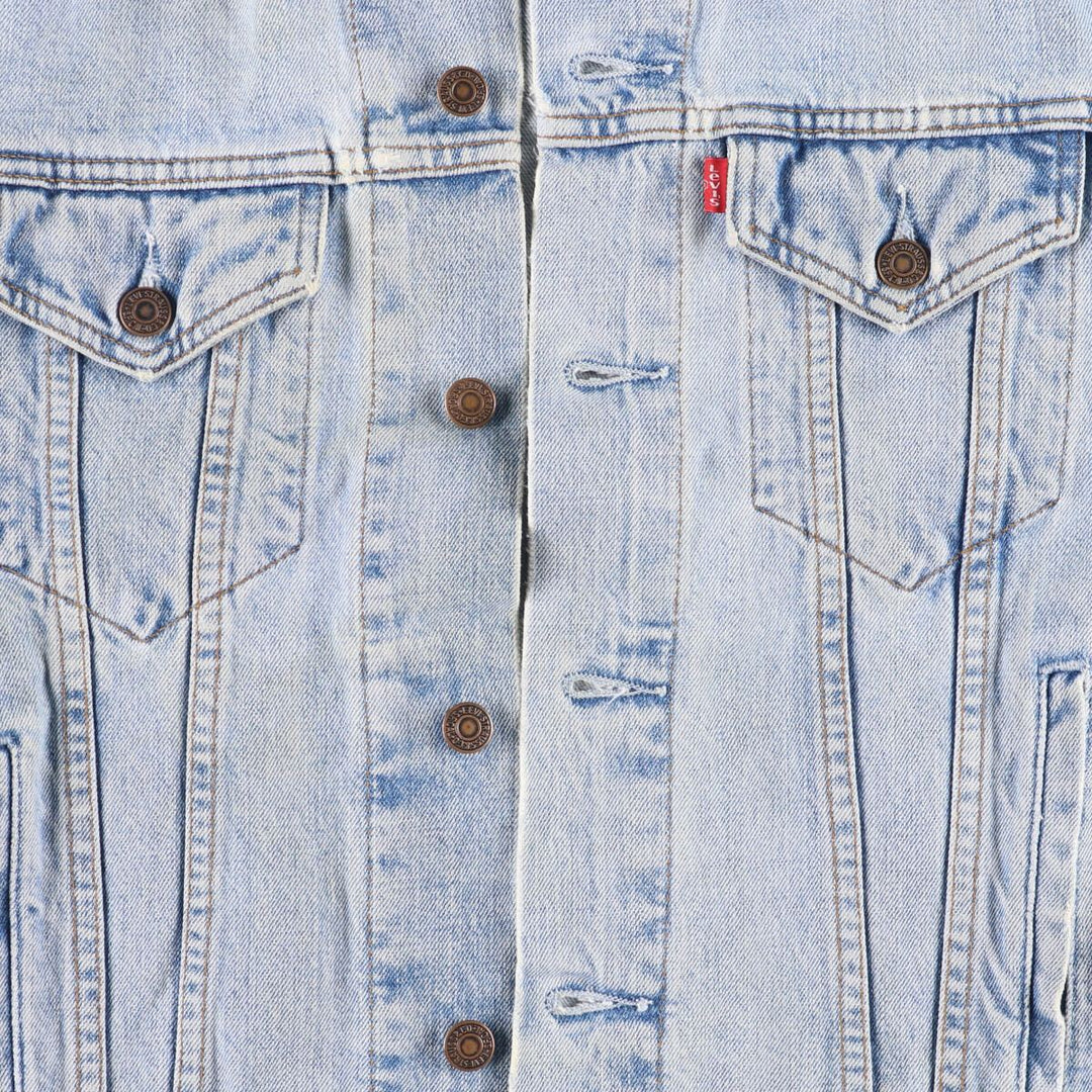 90'S Levi's 70503-0482 denim jacket, denim jacket, men's size M, vintage cotton blue type Vintage Second Hand
