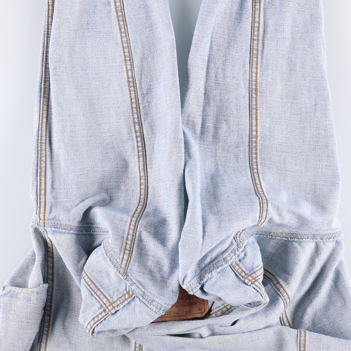 90'S Levi's 70503-0482 denim jacket, denim jacket, men's size M, vintage cotton blue type Vintage Second Hand