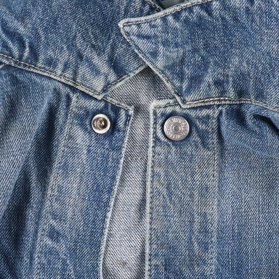 2000'S Levi's ENGINEERED 70100-1655 draped Euro model denim jacket, men's size L cotton blue type Vintage Second Hand