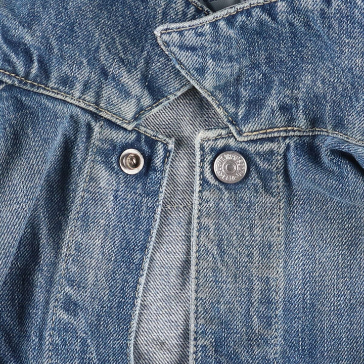 2000'S Levi's ENGINEERED 70100-1655 draped Euro model denim jacket, men's size L cotton blue type Vintage Second Hand