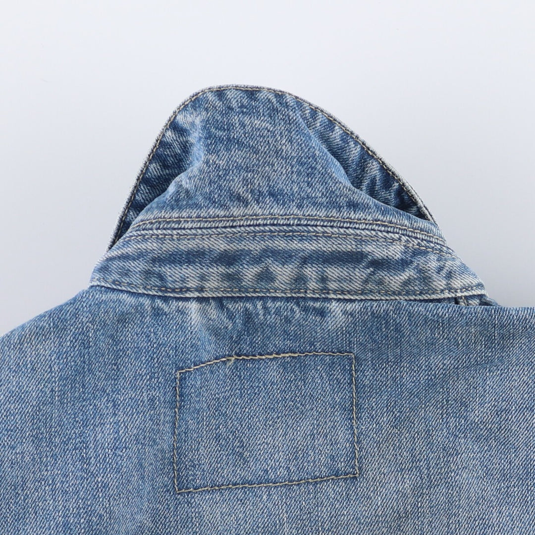 2000'S Levi's ENGINEERED 70100-1655 draped Euro model denim jacket, men's size L cotton blue type Vintage Second Hand