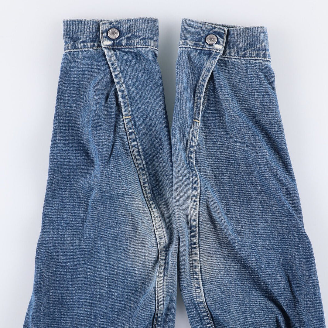 2000'S Levi's ENGINEERED 70100-1655 draped Euro model denim jacket, men's size L cotton blue type Vintage Second Hand